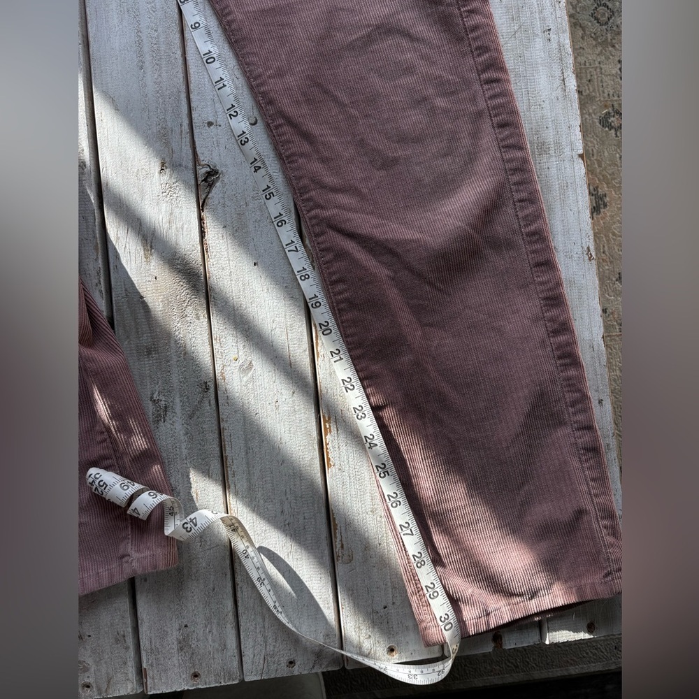 Vintage Diesel Corduroy Pants Dusty Rose Size 29 - Picture 4 of 14